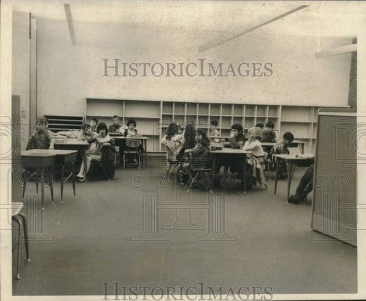 1969 Press Photo Section of One Arena at Osborne School - noc02061