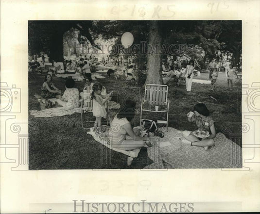 1978 Press Photo Ormond Country Club Estates "Cochon Du Lait" Picnic- Historic Images
