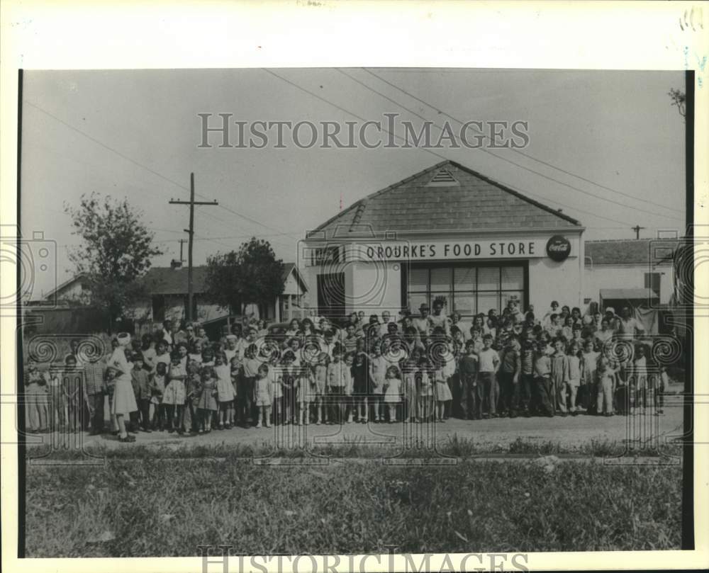 1990 Press Photo O&#39;Rourke&#39;s Food Store- Picture of the Past- 1543 Lesseps Street- Historic Images