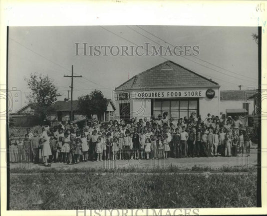 1990 Press Photo O'Rourke's Food Store- Picture of the Past- 1543 Lesseps Street- Historic Images