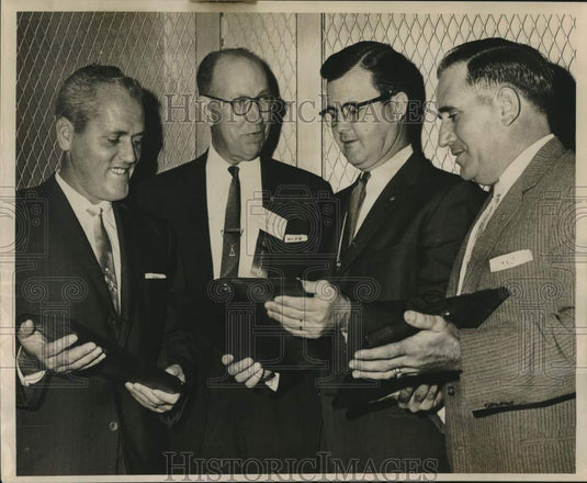 1962 Press Photo Honorees at the Safety Awards in Roosevelt Hotel, New Orleans- Historic Images