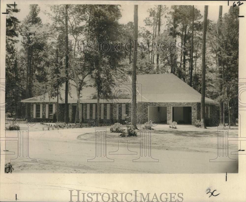 1965 Press Photo House on Morgan Earnest featured in Parade of Homes