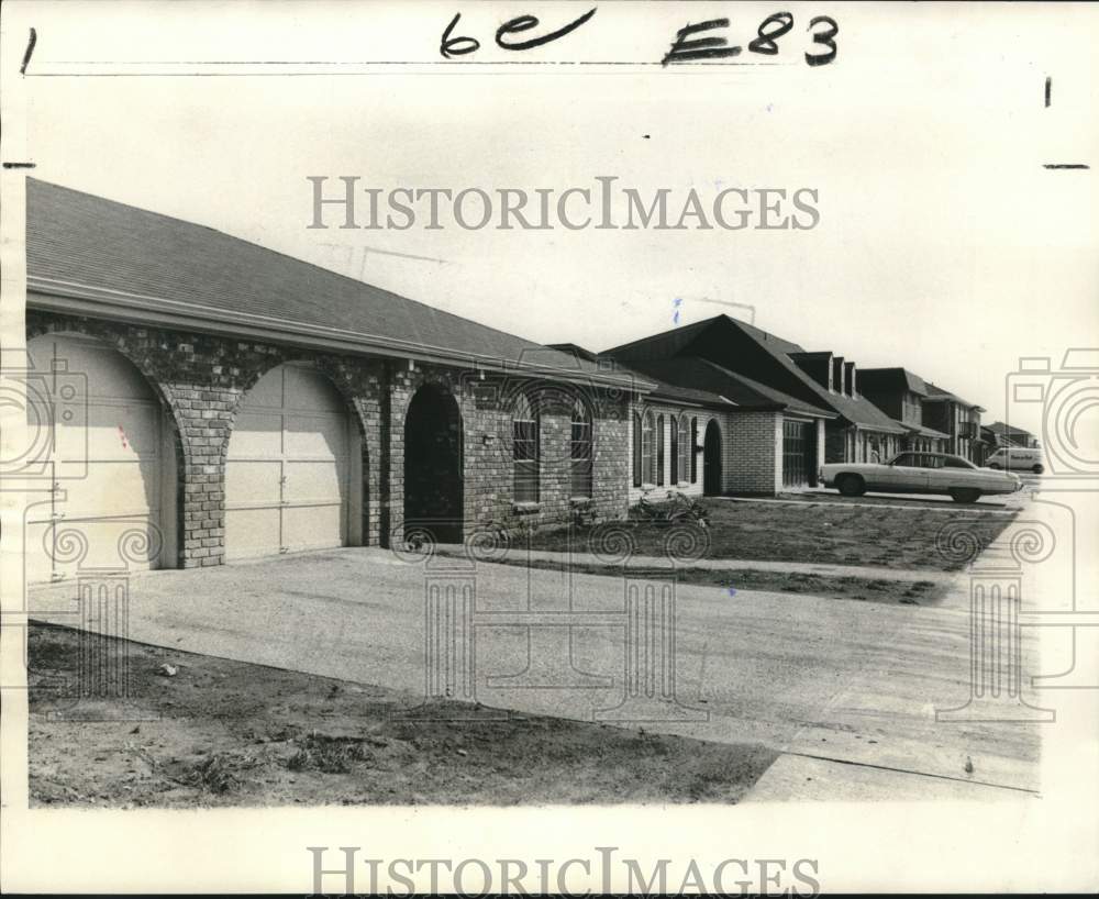 1972 Press Photo Featured houses open daily for inspection for Parade of Homes- Historic Images