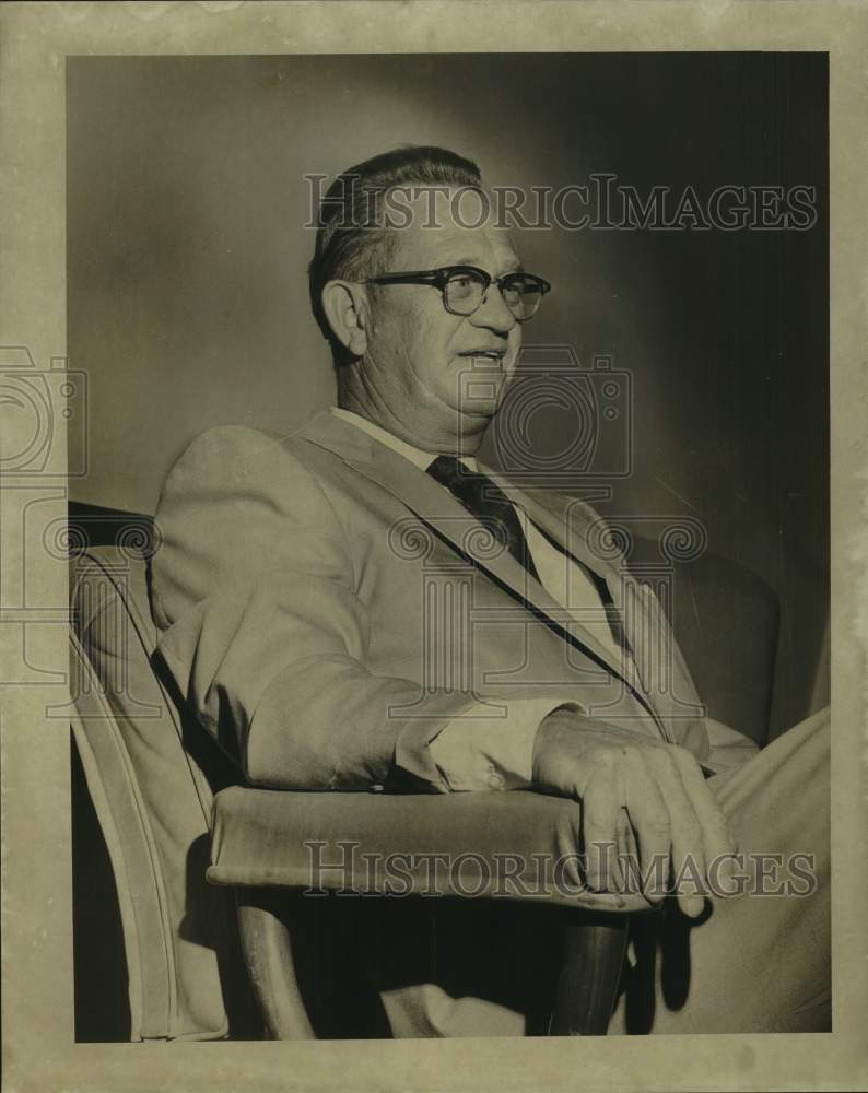 1969 Press Photo Charles M. Paschal, Jr., New Orleans, Louisiana- Historic Images