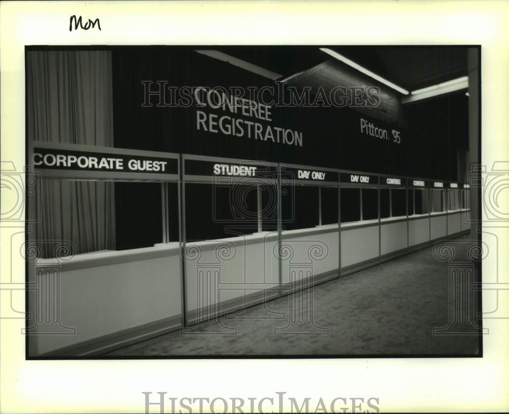 1995 Press Photo New Orleans Convention Center, Ready for Pittsburgh Conference- Historic Images