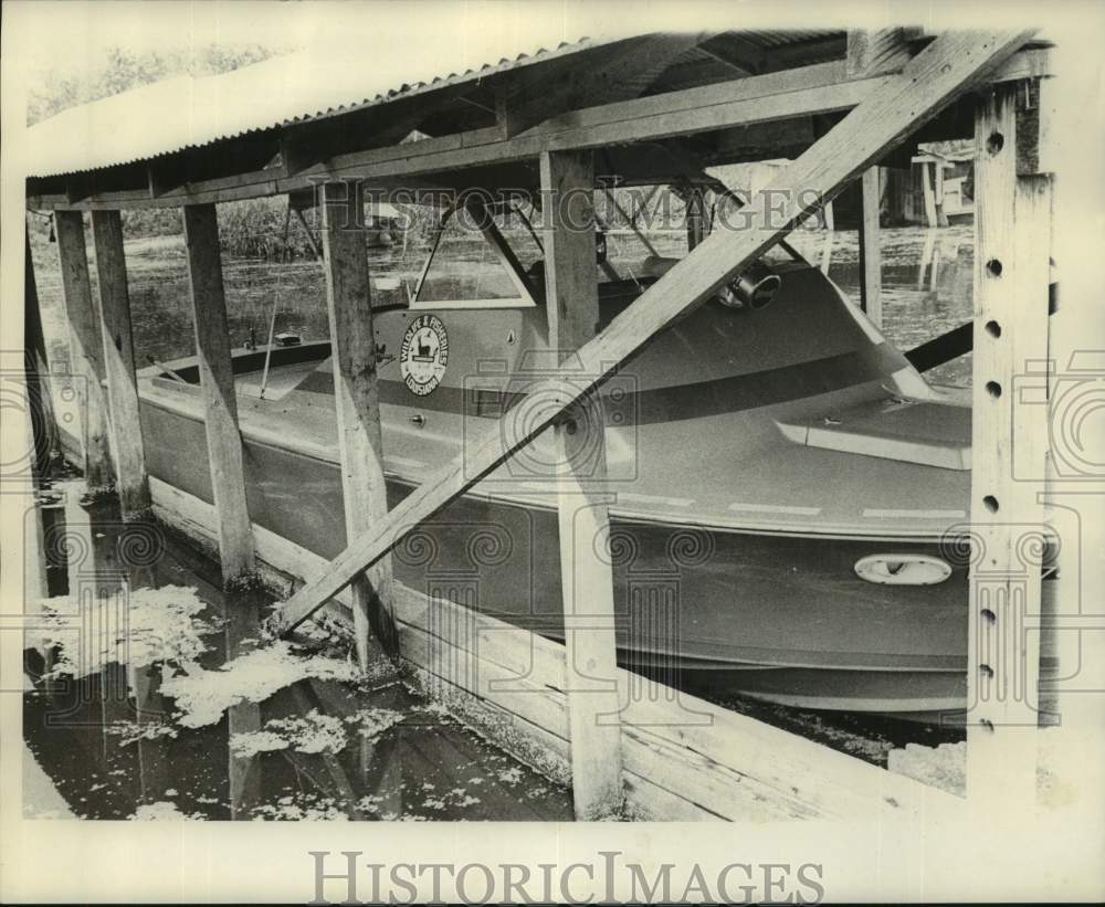 1970 Press Photo Pier 90 on Highway 90 about 8 miles from Boutee - noc03633- Historic Images