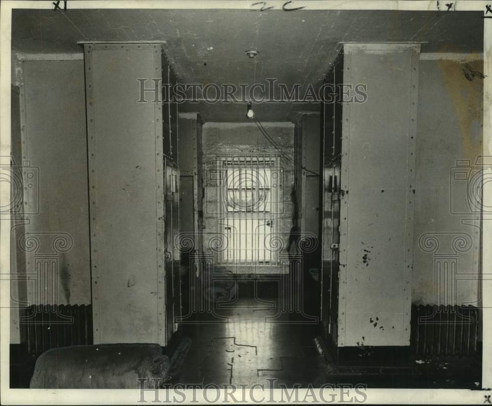1969 Press Photo View from the Tier B-3 inside Parish Prison - noc03665