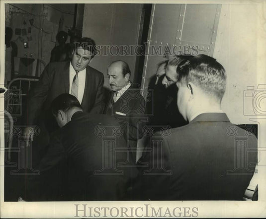 1969 Press Photo City Officials inspecting the Parish Prison Facilities