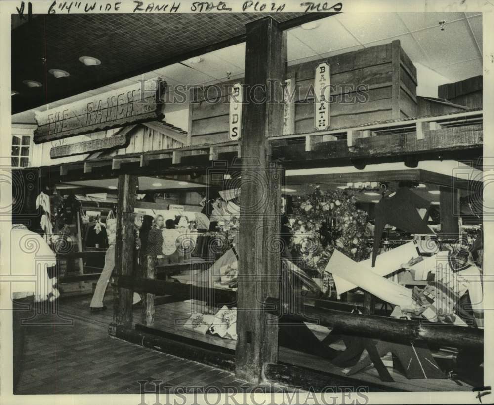 1976 Press Photo The Ranch store at Plaza at Lake Forest in Louisiana - Historic Images