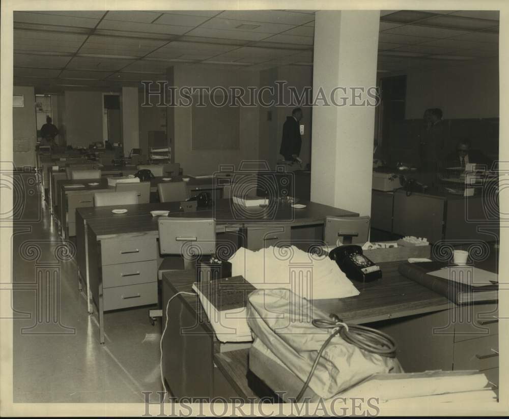 1968 Press Photo New Orleans Police - New Police Administration Building