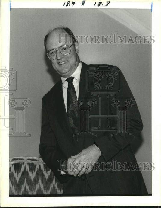 1993 Press Photo The Propeller Club - Larry Perrin- Historic Images