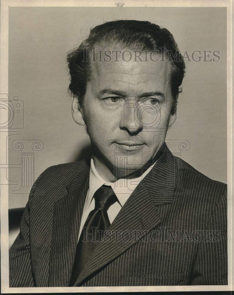 1970 Press Photo VW of America - Stuart Perkins, President - noc04366