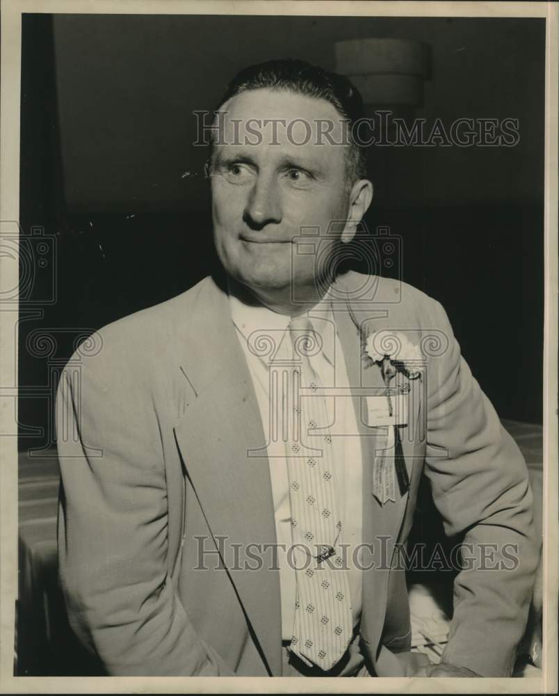 Press Photo George L. Parr, Grand Commander of the Louisiana Grand Lodge- Historic Images