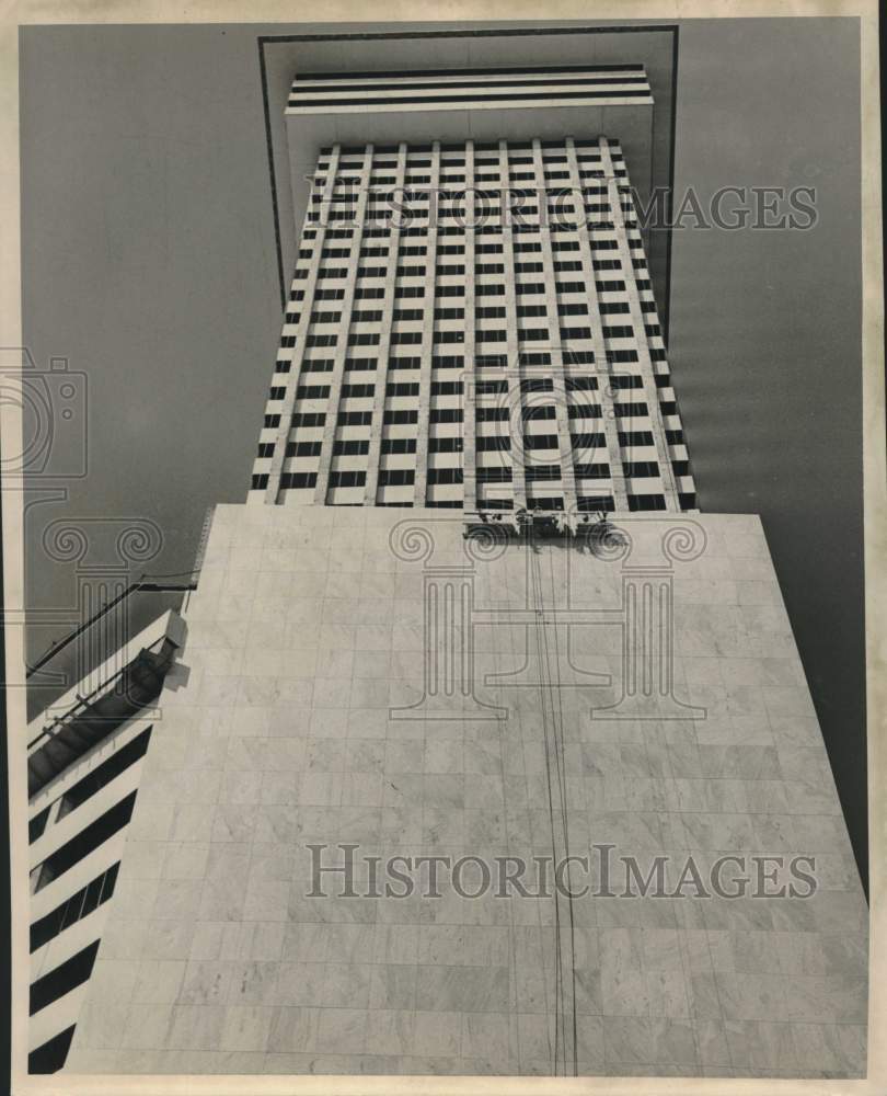 1966 Press Photo Plaza Towers office and apartment building in Louisiana- Historic Images