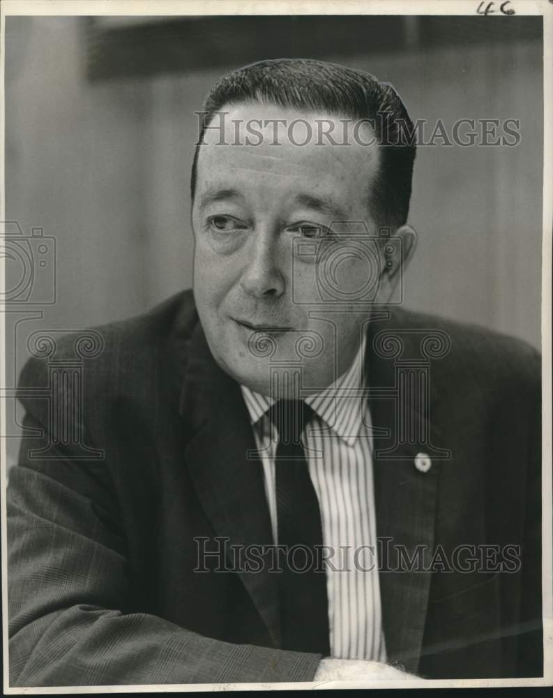 1964 Press Photo Optimist International - John M. Parker, International Affairs