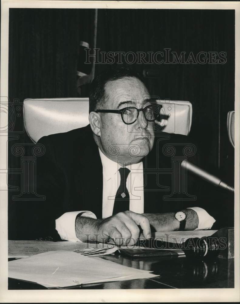 1963 Press Photo City Planning Commission - August Perez Jr., New Orleans