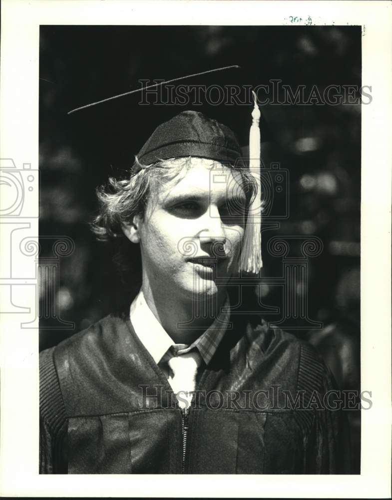 1985 Press Photo Tulane University - David Weidman, Graduate- Historic Images