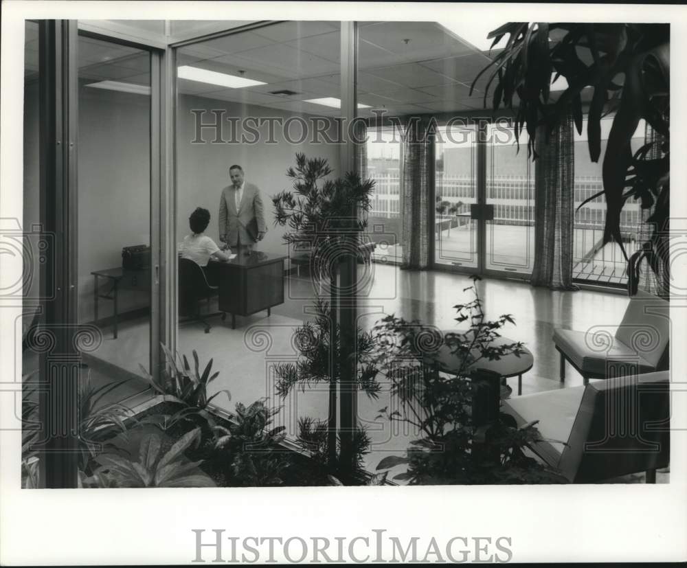 1967 Press Photo Interior of the new Pepsi-Cola bottling plant in Harahan