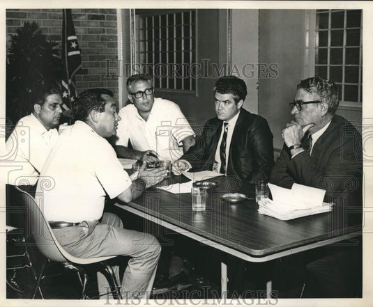 1969 Press Photo Small Business Administration Loans for Plaquemines Parish