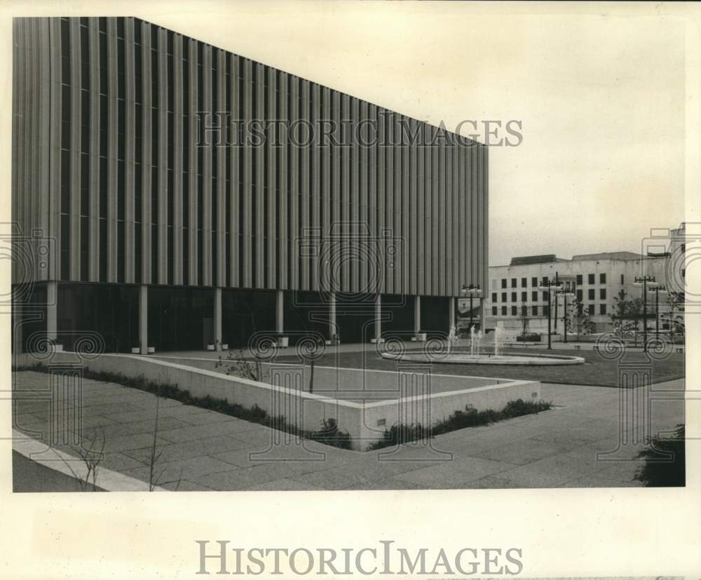 1969 Press Photo Police headquarters building in Louisiana - noc05574