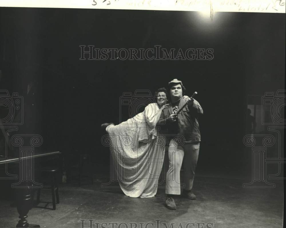 1972 Press Photo People Playhouse actors in scene from  &quot;The Good Soldier Sweik&quot;- Historic Images