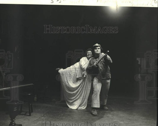 1972 Press Photo People Playhouse actors in scene from  "The Good Soldier Sweik"- Historic Images