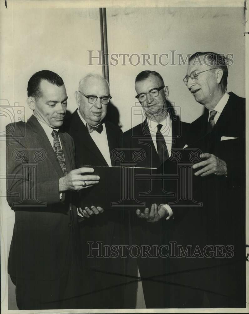 1969 Press Photo Louisiana Civil Service League awards luncheon at Royal Orleans