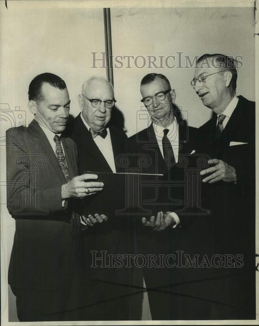 1969 Press Photo Louisiana Civil Service League awards luncheon at Royal Orleans