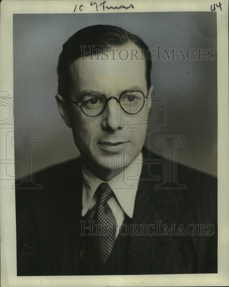 1953 Press Photo Sir Edwin Plowden, Chairman- British Atomic Energy Corporation