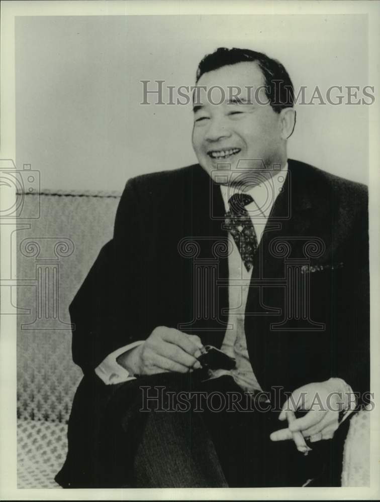 1969 Press Photo Laotian Premier Souvanna Phouma in America - noc06053