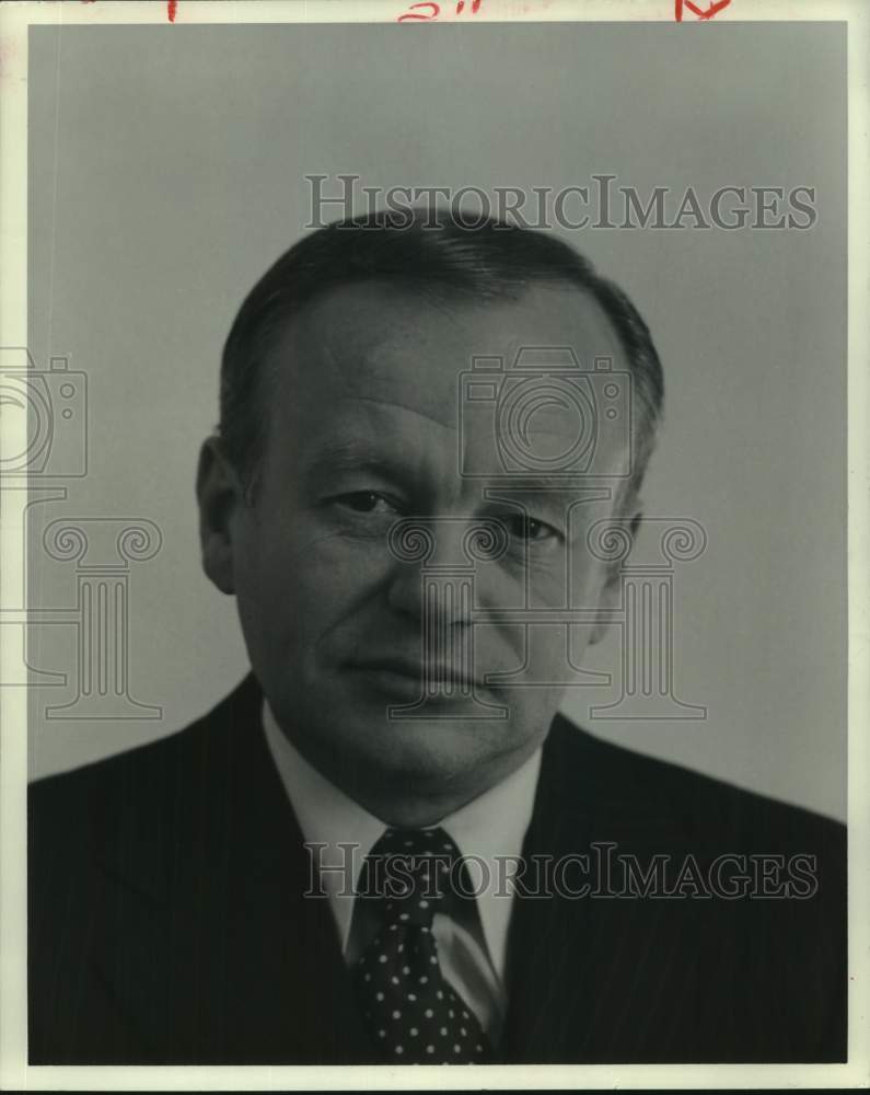 1986 Press Photo FBI special agent Edmund Pistey in New Orleans - Historic Images