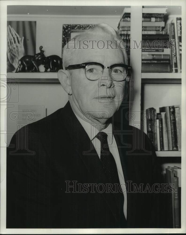 1968 Press Photo George W. R. Pomeroy of New Orleans - noc06180- Historic Images