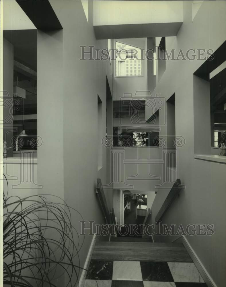 1981 Press Photo Perez Associates - Interior of Architect&#39;s Office- Historic Images