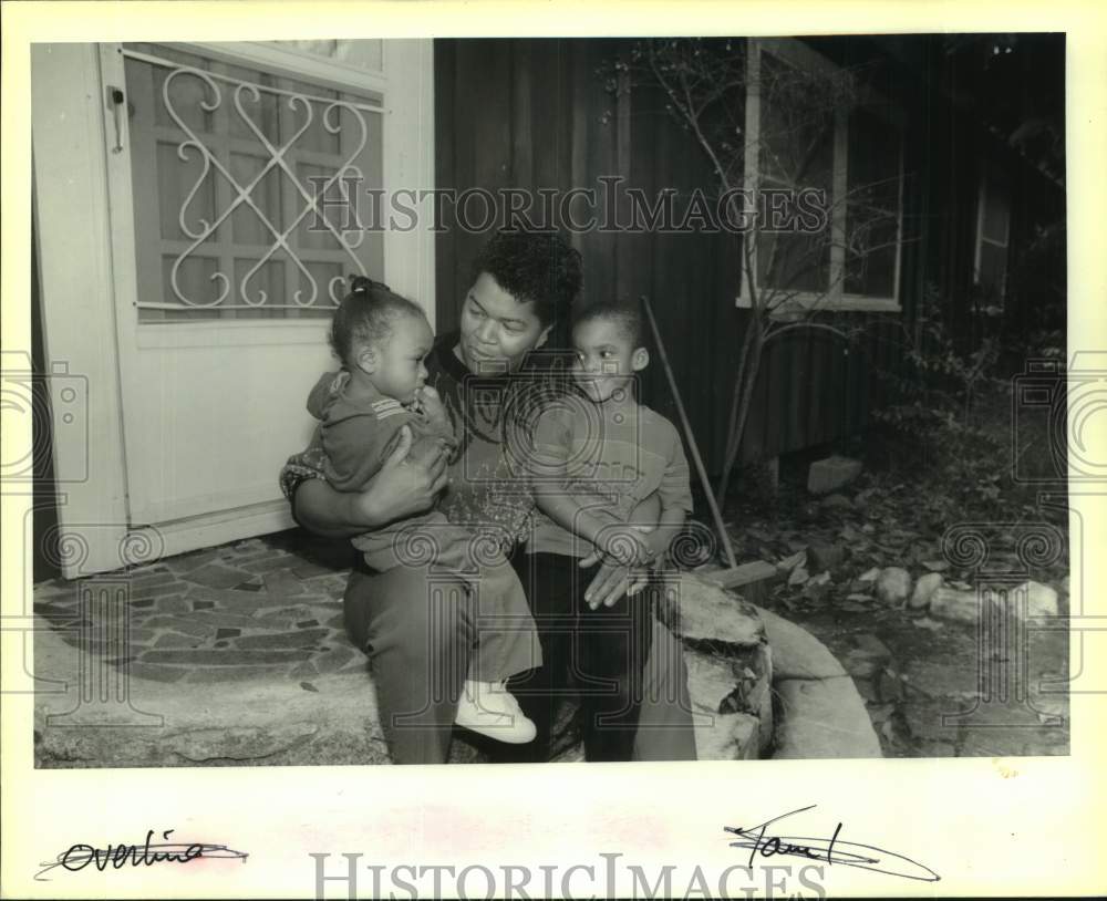 1988 Press Photo HELP shelter director Beverly Plummer in Lacombe, Louisiana - Historic Images