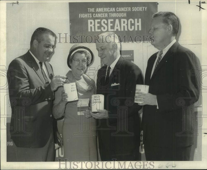 Load image into Gallery viewer, 1969 Press Photo American Cancer Society - Booth Dedication, New Orleans
