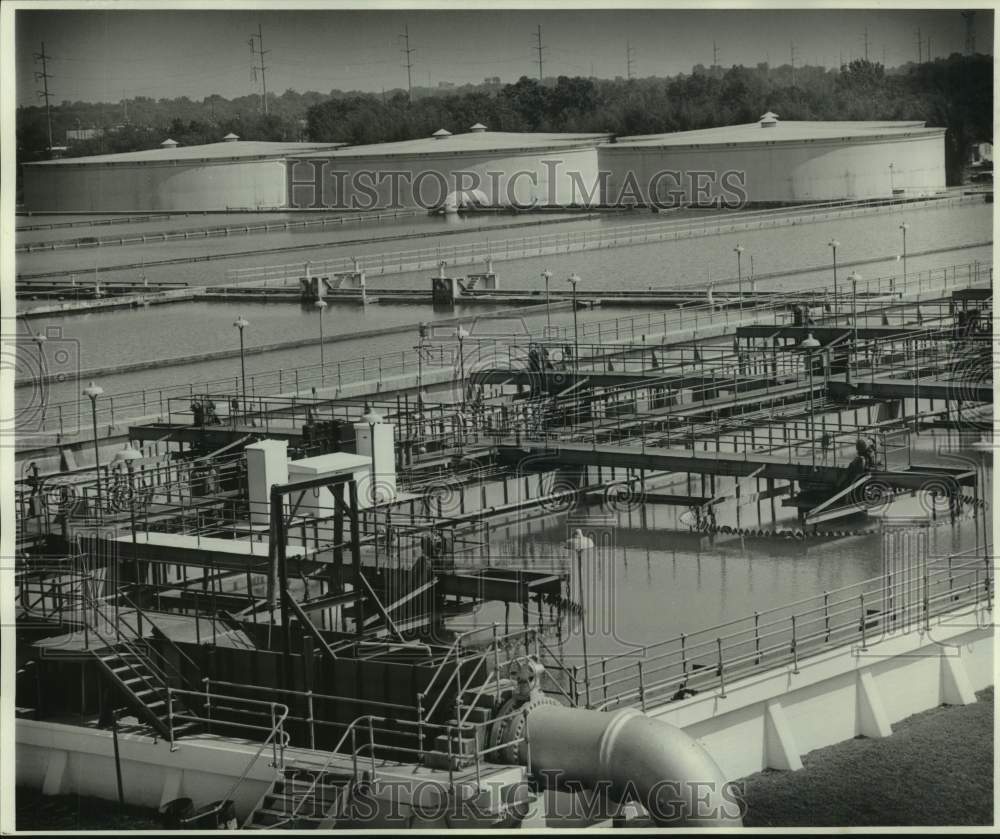 1976 Press Photo Sewerage and Water Board in New Orleans, Louisiana- Historic Images