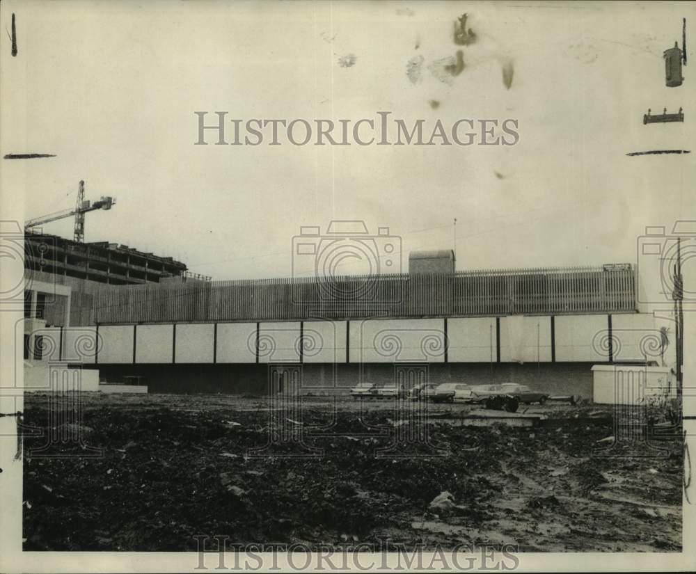 1966 Press Photo New Orleans-Construction of Police Administration Complex