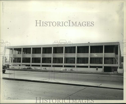 1965 Press Photo New, New Orleans police complex - noc06892