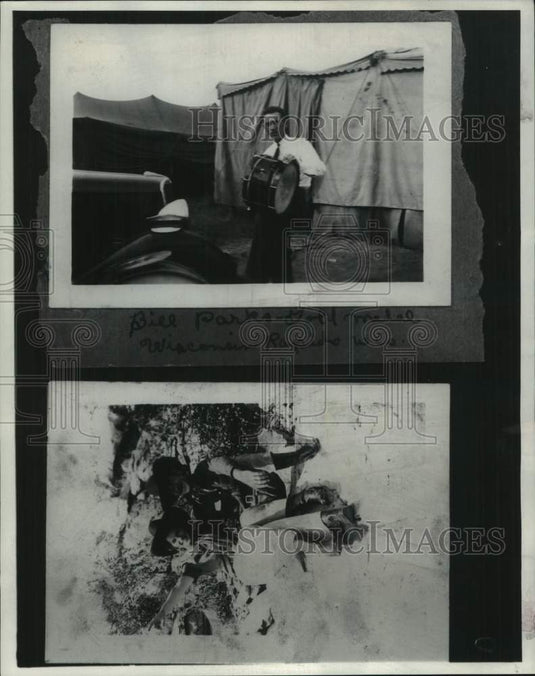 1942 Press Photo Zelda and Billy Parks in New Orleans during the summer of 1942.- Historic Images