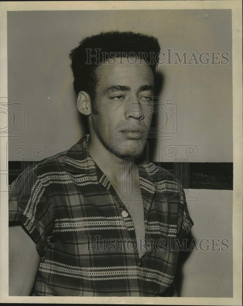 1960 Press Photo John J. Populis in Louisiana - noc08659