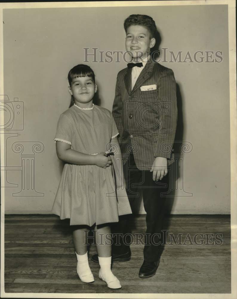 1964 Press Photo King and Queen at New Orleans Showcase Sunday- Historic Images