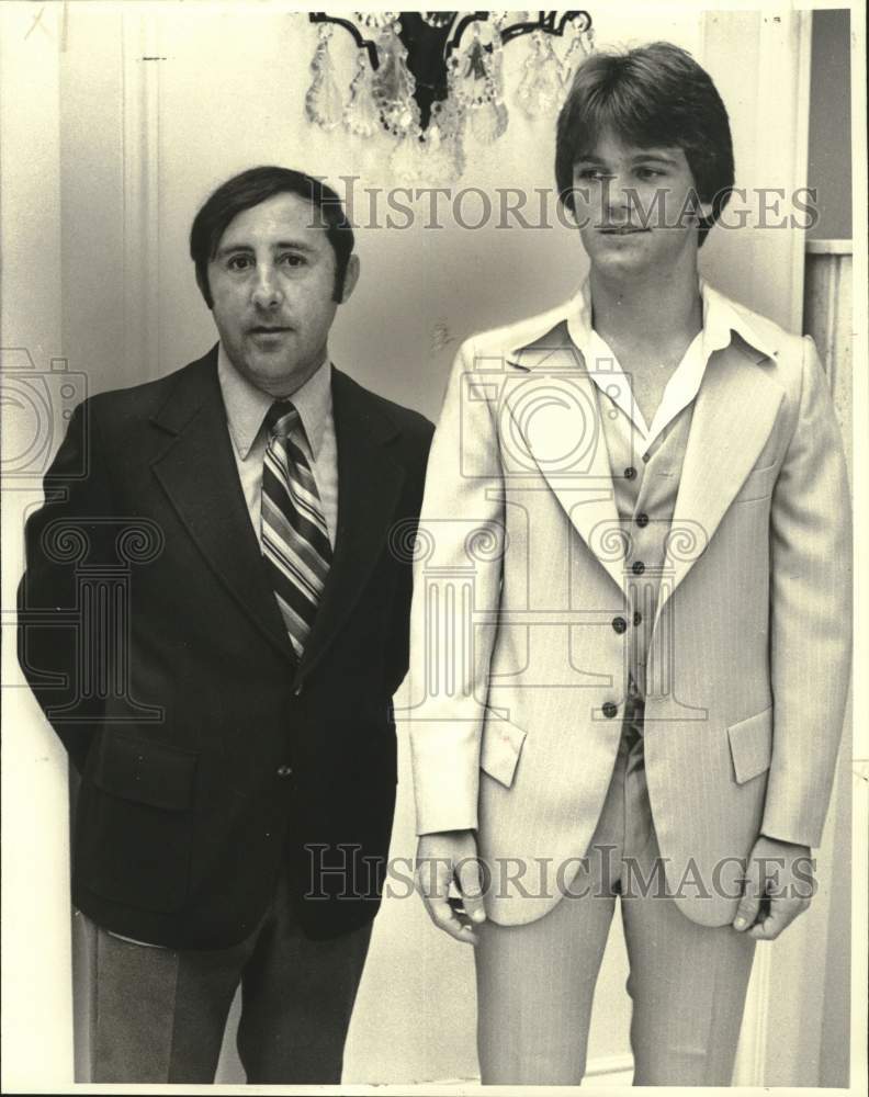 1978 Press Photo Rummel quarterback Jay Roth &amp; coach Al Pontiff - noc08717- Historic Images