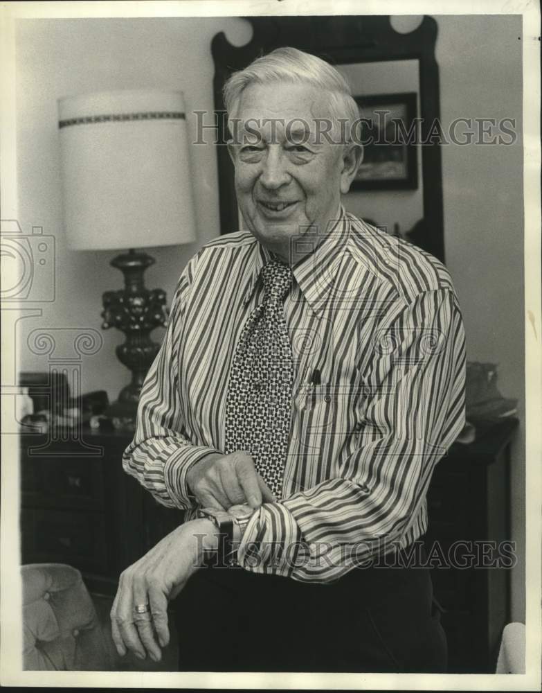 1972 Press Photo American Association of Retired Persons-Foster Pratt, President- Historic Images