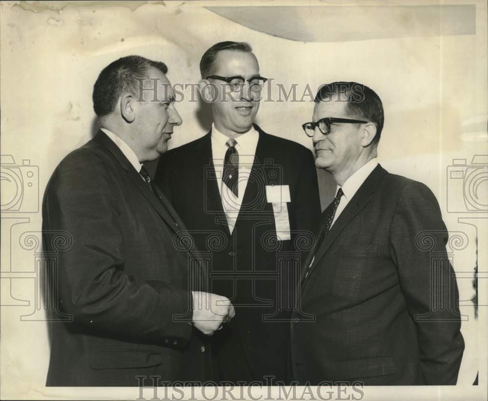 1968 Press Photo Lutheran leaders meet at Jung Hotel in Louisiana - noc09136