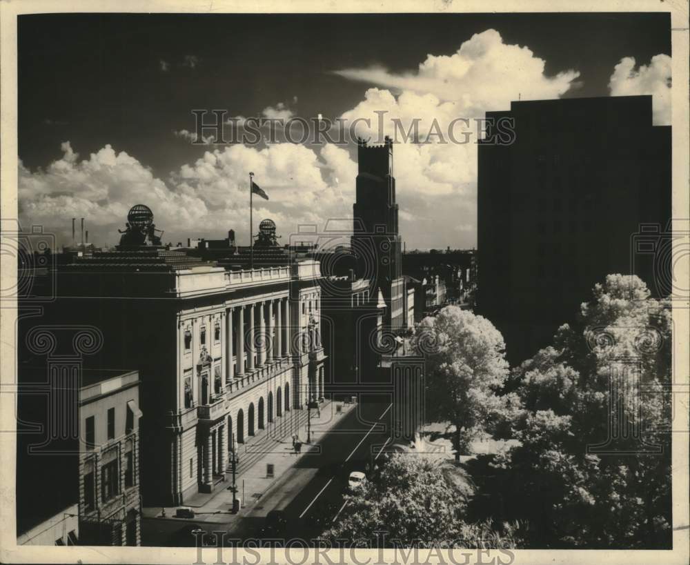 1963 Press Photo The United States Post Office building - noc09220