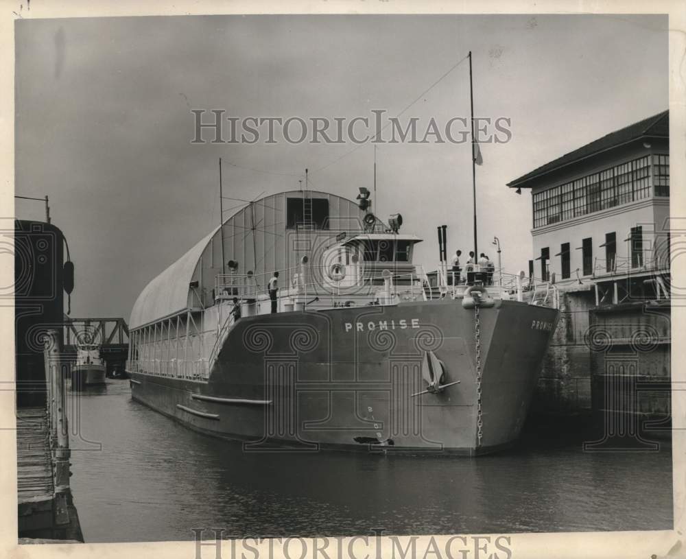 1963 Press Photo National Aeronautics and Space Administration vessel "Promise"