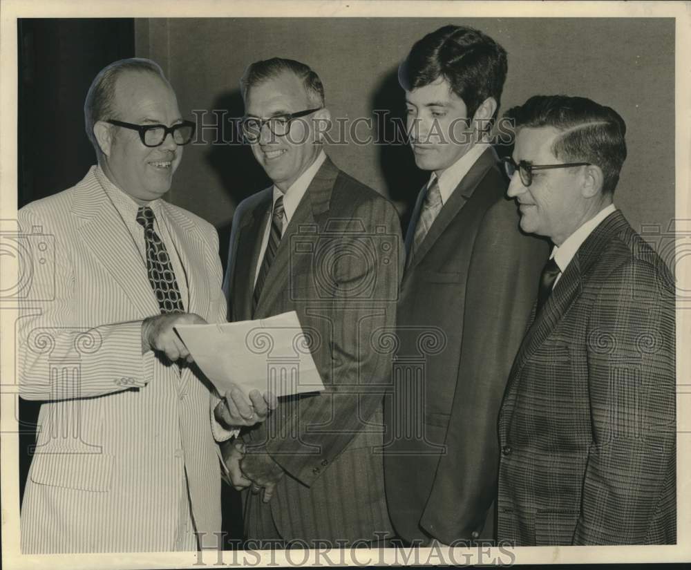 1973 Press Photo Officers of the Petroleum Accountants Society of New Orleans- Historic Images