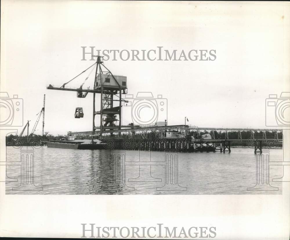 1964 Press Photo Public Bulk Handling Plant at New Orleans - noc10059