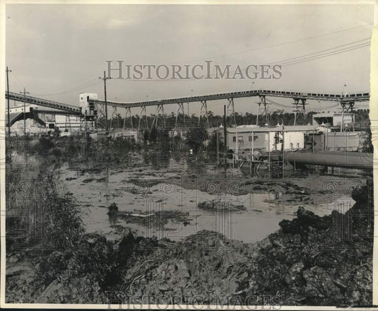 1964 Press Photo Public Bulk Handling Plant, Mississippi River Gulf Outlet