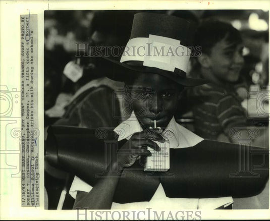 1984 Press Photo Norbert Rillieux School - Christopher Cooper, Fifth Grade- Historic Images
